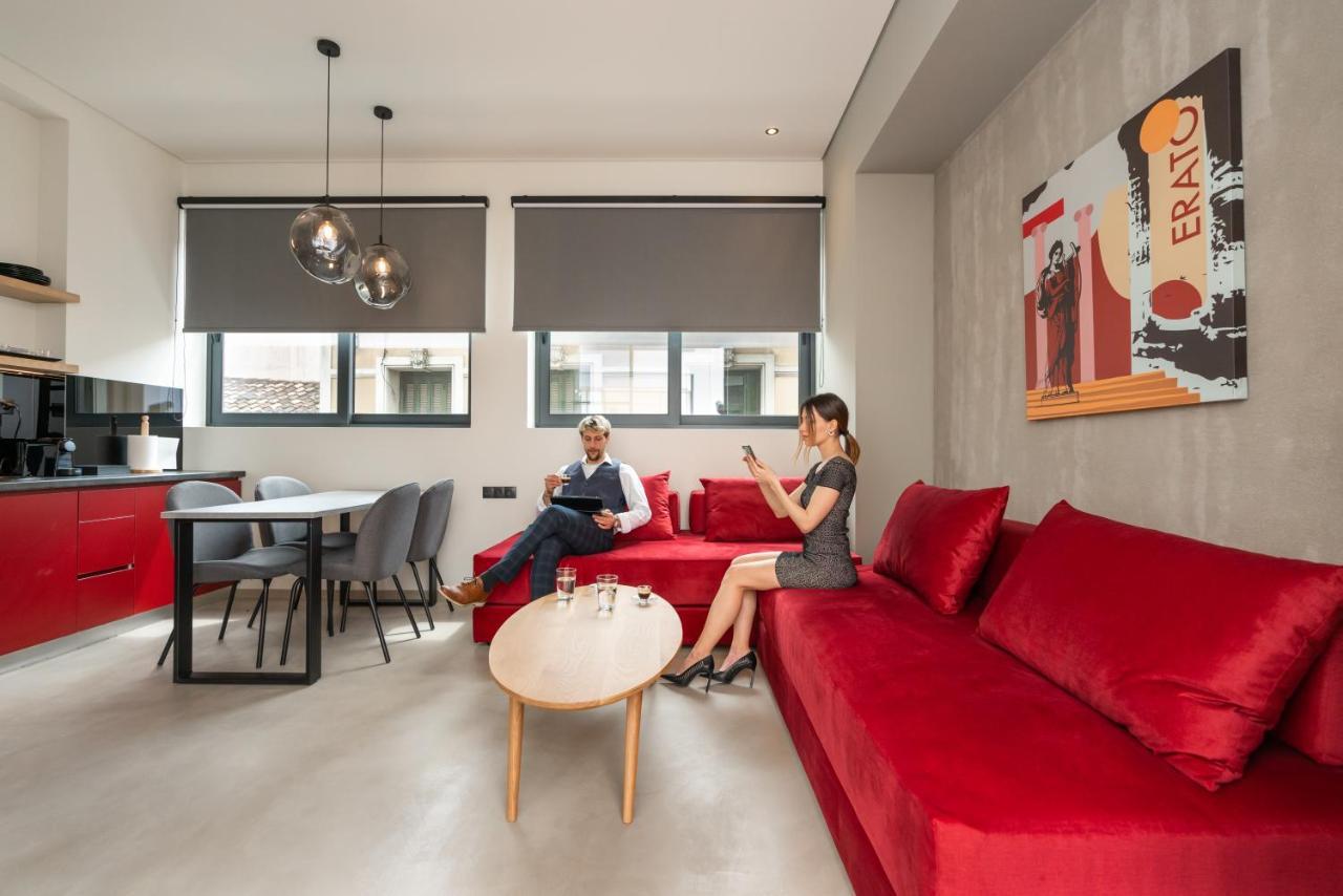 Muse Urban Suites Athen Exterior foto